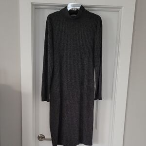 Athleta Turtleneck Midi Dress
